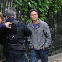 Mark Ruffalo - Cast members on the set of 'Thanks for Sharing', filming on location | Picture 94768